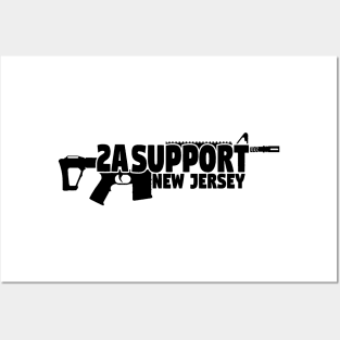 2A Support New Jersey Posters and Art